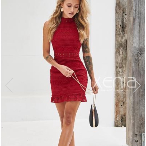 Xenia Boutique Dresses & Skirts - red mini dress
